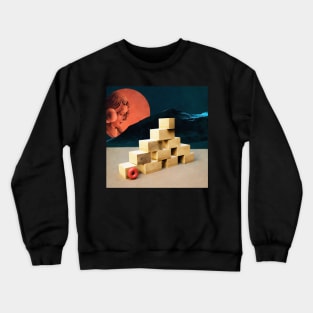 abstract illustration Crewneck Sweatshirt